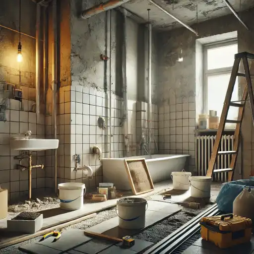 15. Badrumsrenovering i lagenhet