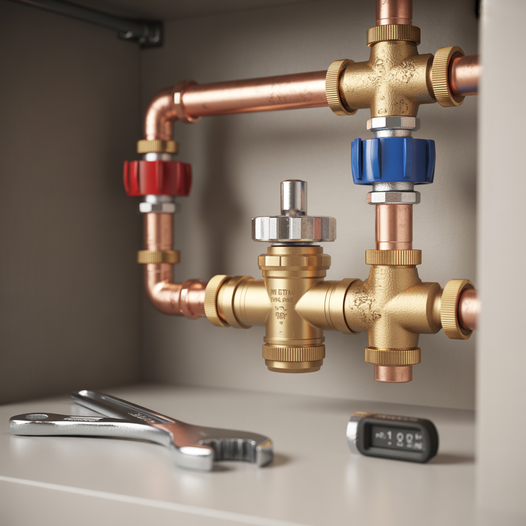 blandningsventil for varmvatten justering och felsokning