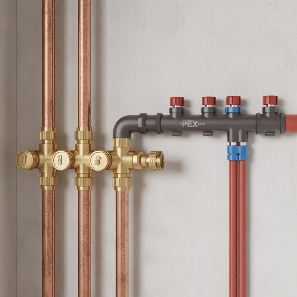 koppar eller pex for tappvatten jamforelse livslangd och kos