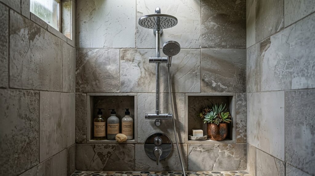 Byta golvbrunn toalettstol takdusch