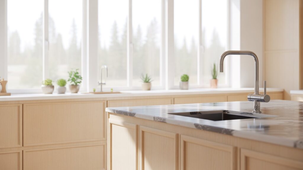 Installera eller byta blandare köksblandare