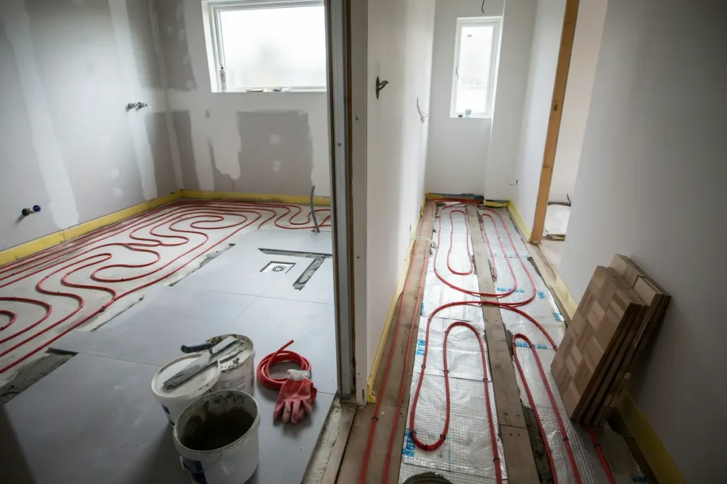 golvv rme i badrum och hall s planerar du r tt effekt styrning och installation i villa